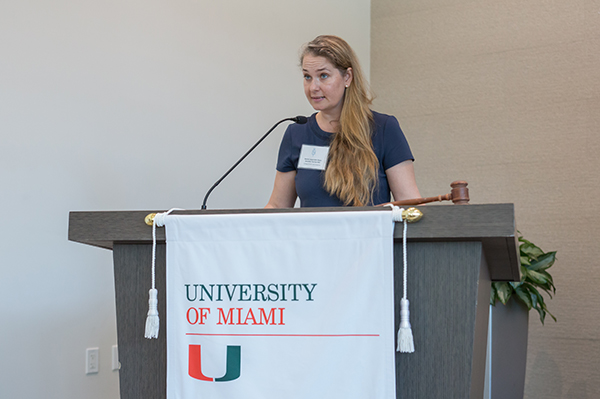 Dean Ferriss-Hill at PBK Ceremony